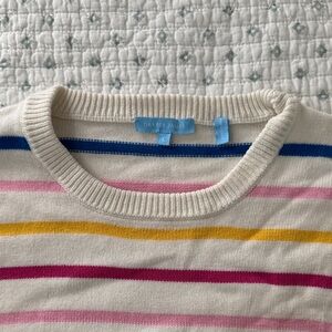 Draper James Multicolor Striped Knit Top